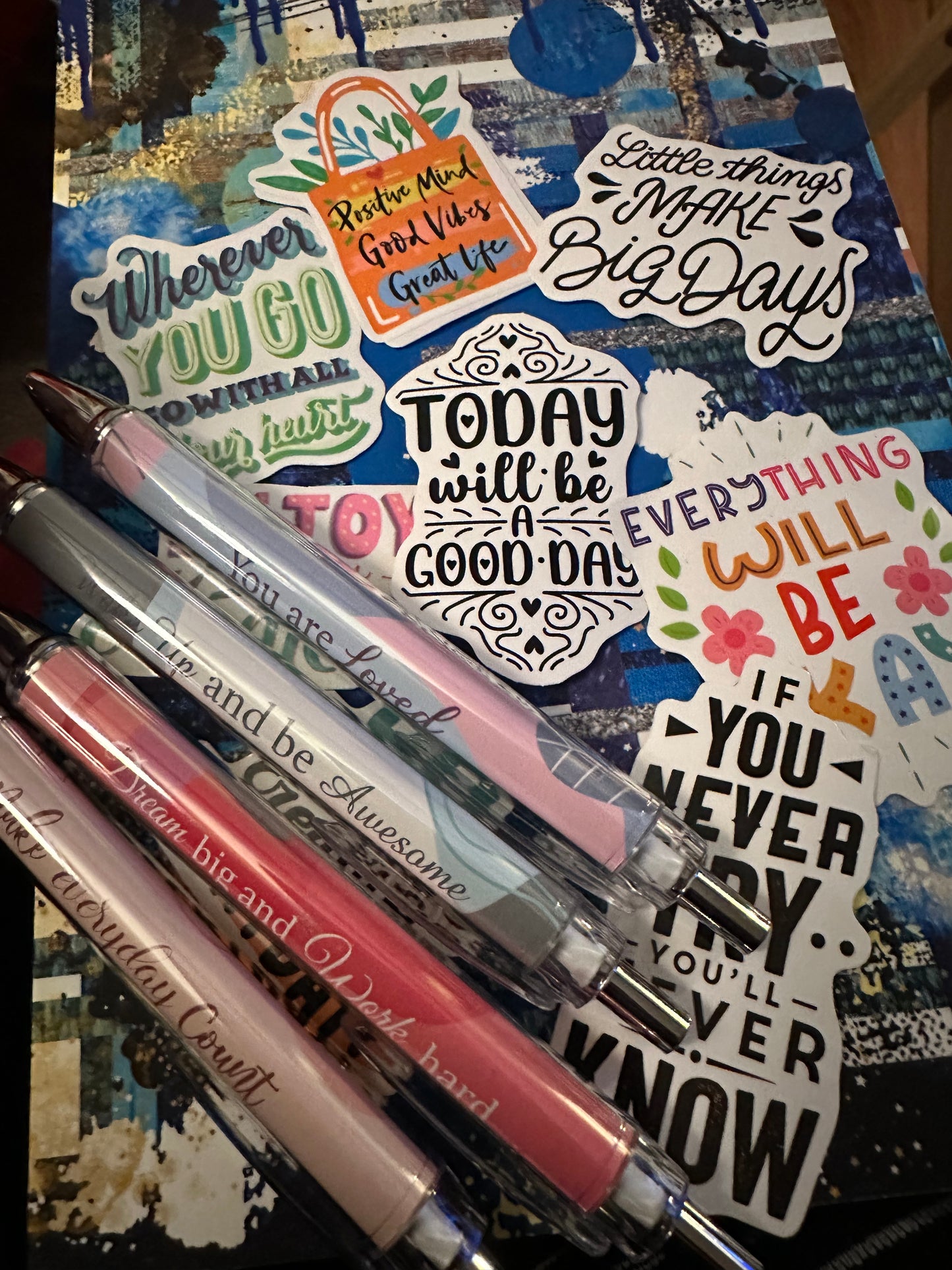 The OneOneOne Reset Gift Pack: Journal, pen, stickers & calm strip! ❤️